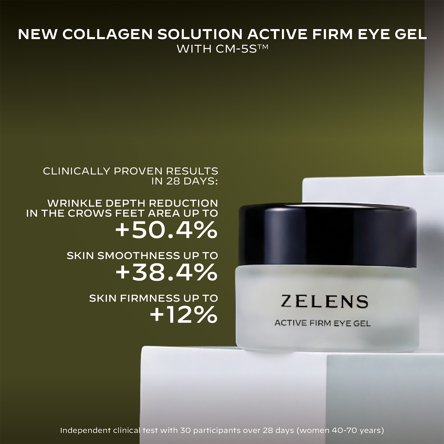 COLLAGEN SOLUTION ACTIVE FIRM EYE GEL