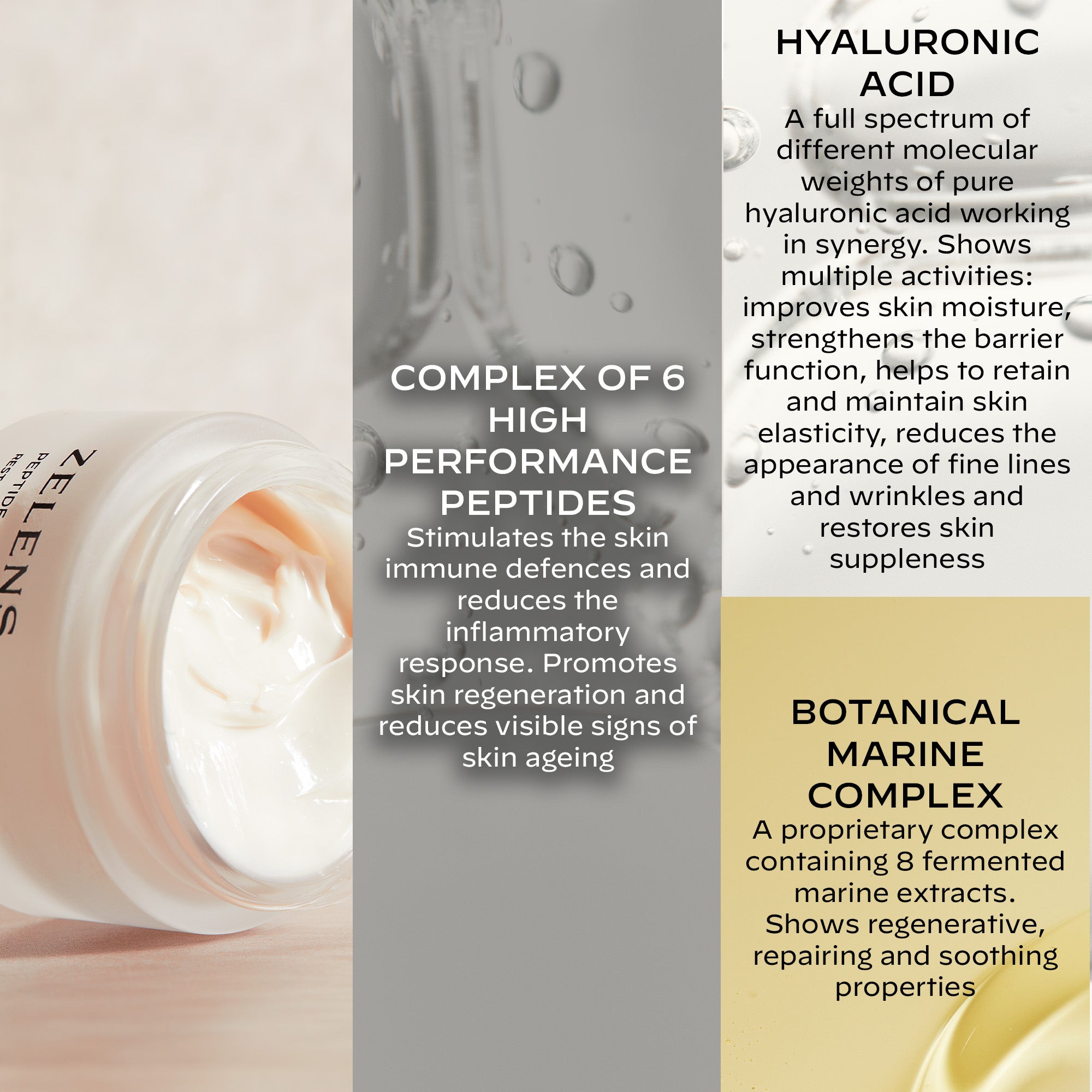 Peptide Complex Firming Moisturising Cream | Zelens