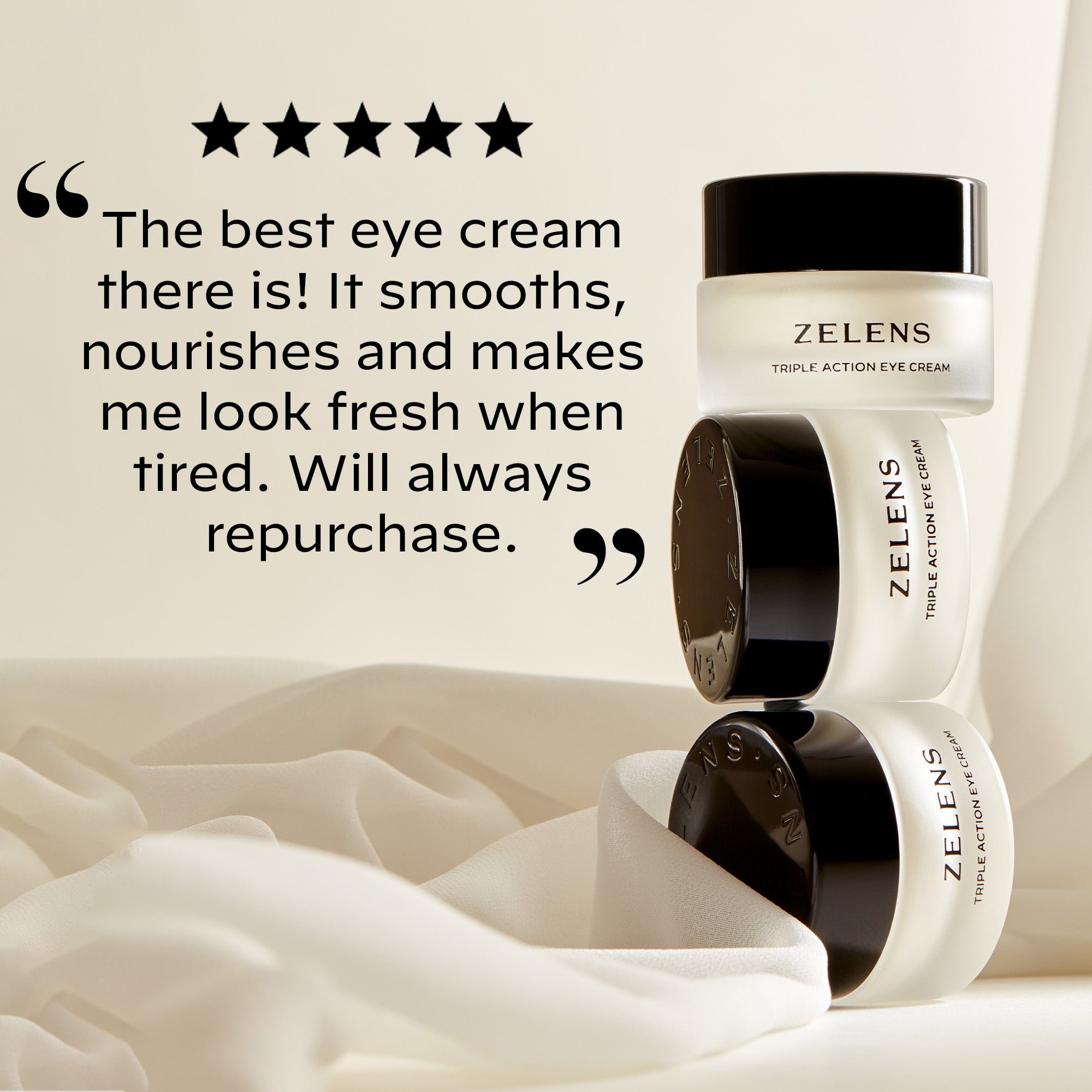 Triple Action Anti Ageing Eye Cream | Zelens